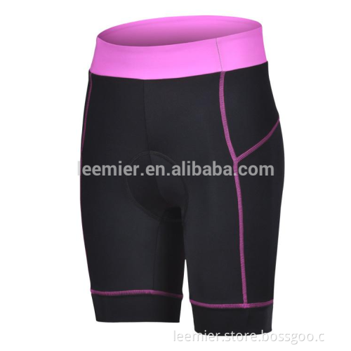 Pro women's Custom Design black bike shorts Cycling shorts